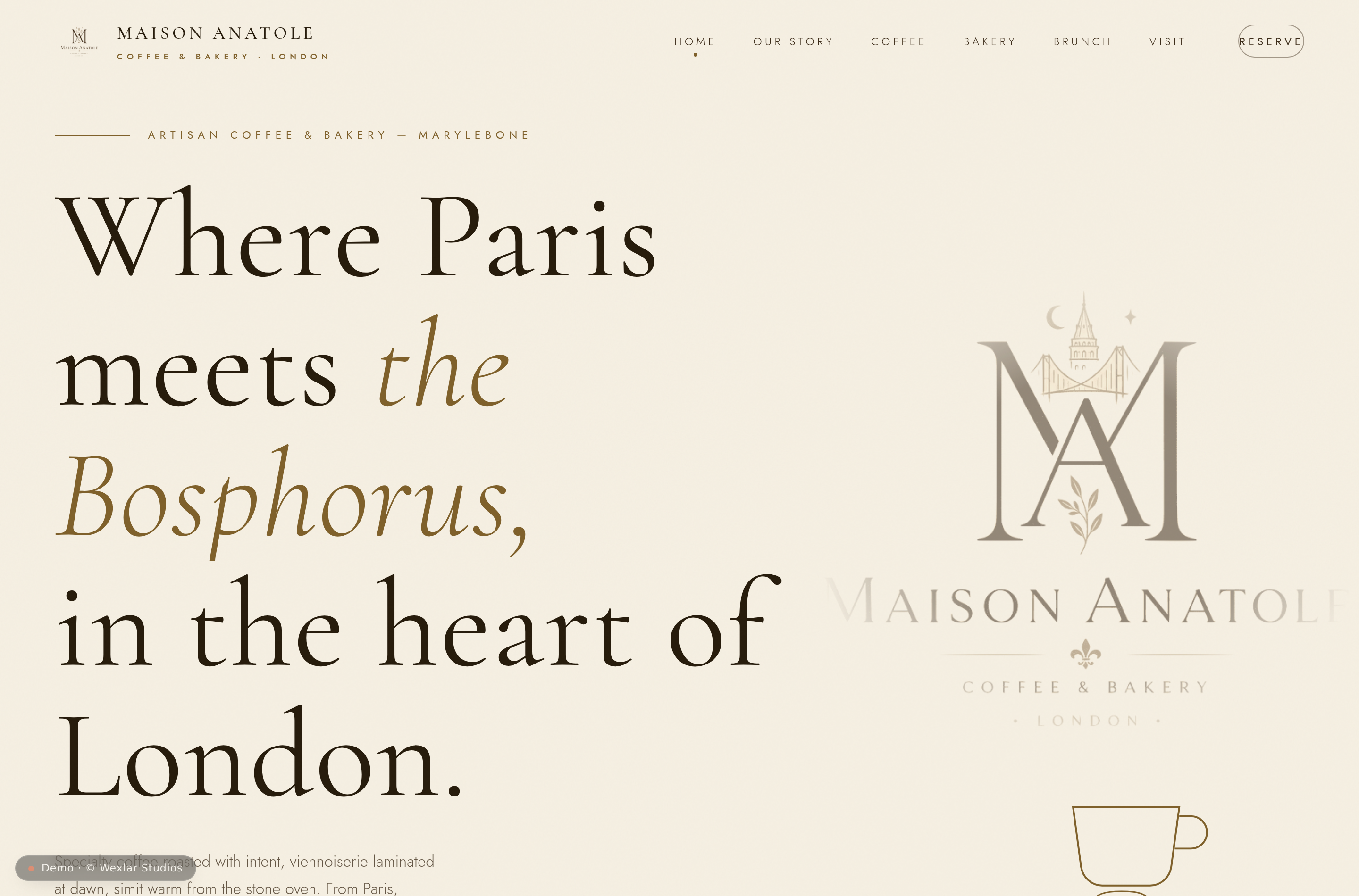 Maison Anatole homepage